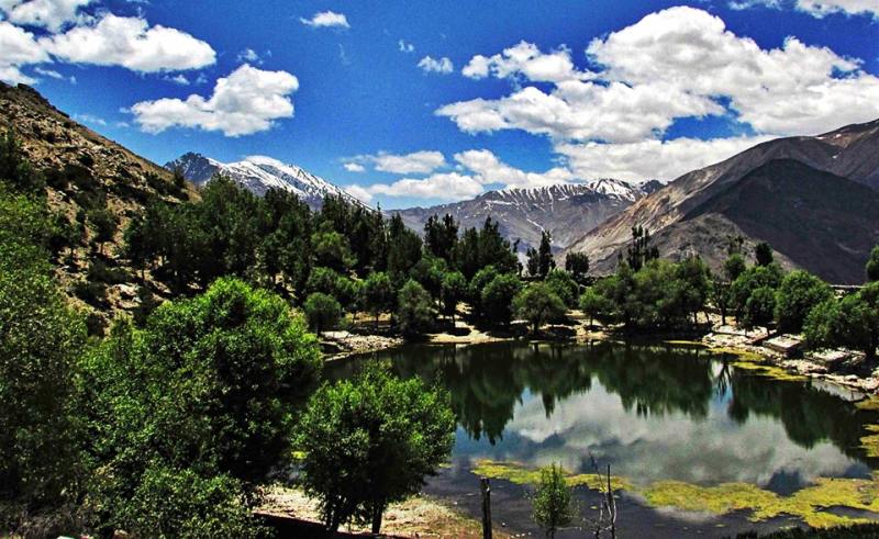 Nako Lake and Nako Village, Kinnaur, Himachal Pradesh
