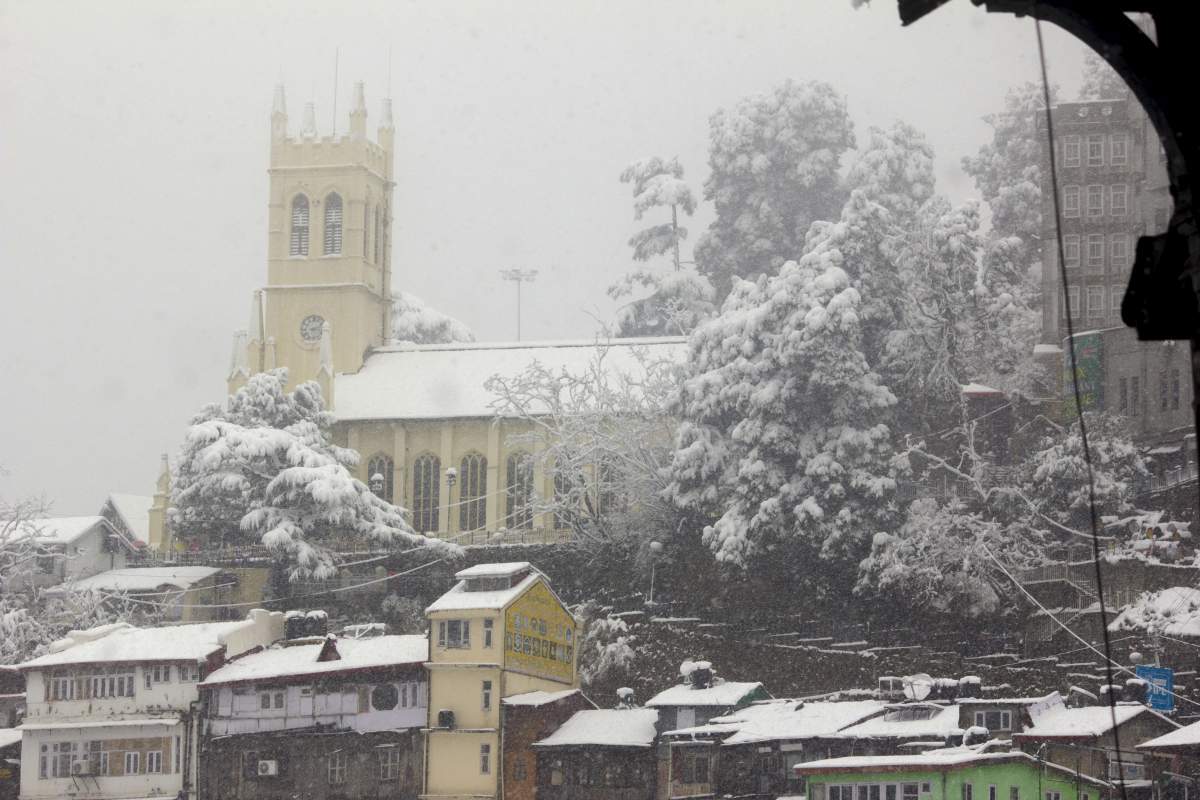 Shimla Snowfall 2016
