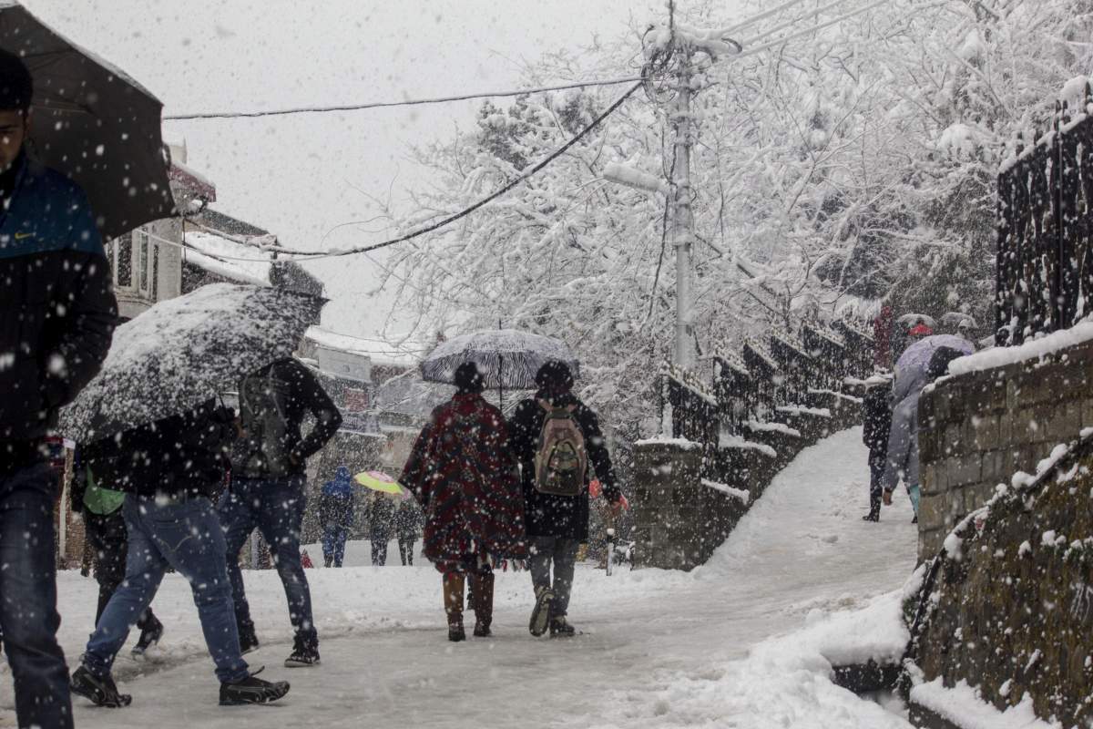 Shimla Snowfall 2016