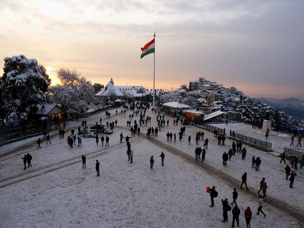 Shimla Snowfall 2016