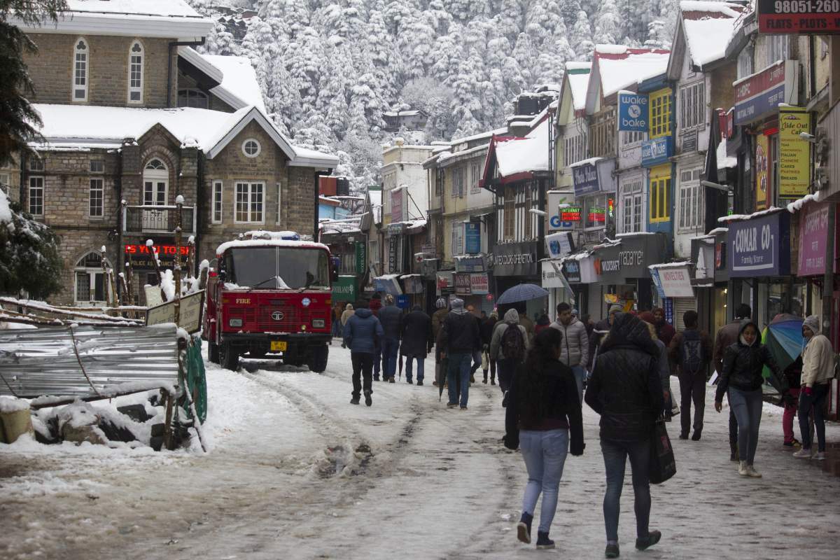 Shimla Snowfall 2016