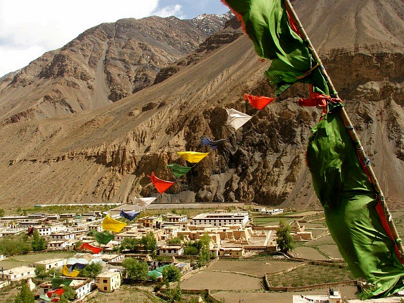 Tabo village, Spiti