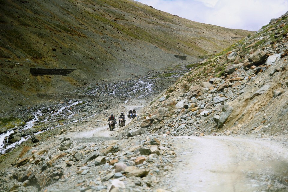 Bikers in Spiti Valley