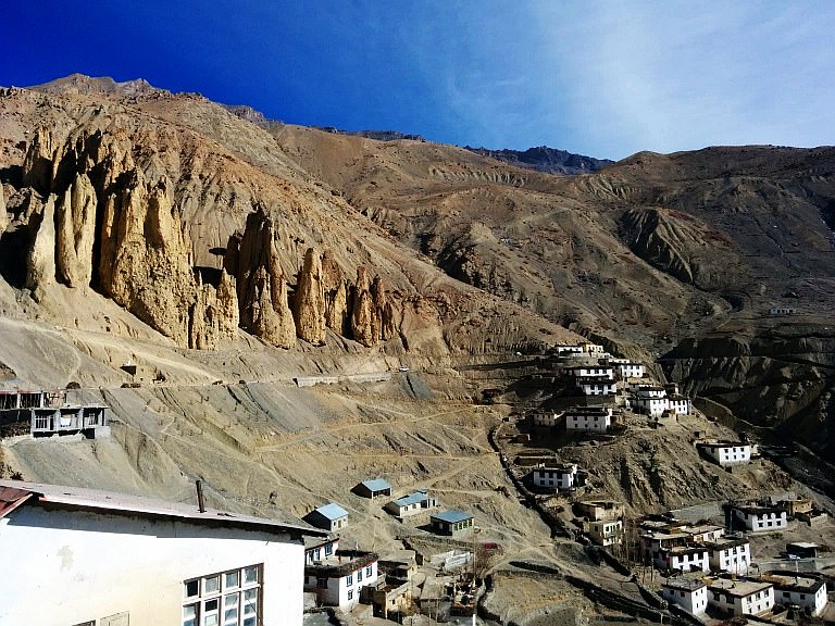 The landscape of Dhankar