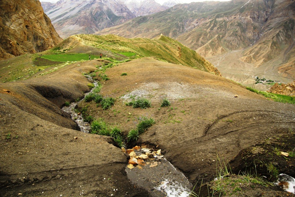 Extended landscapes in Spiti Valley