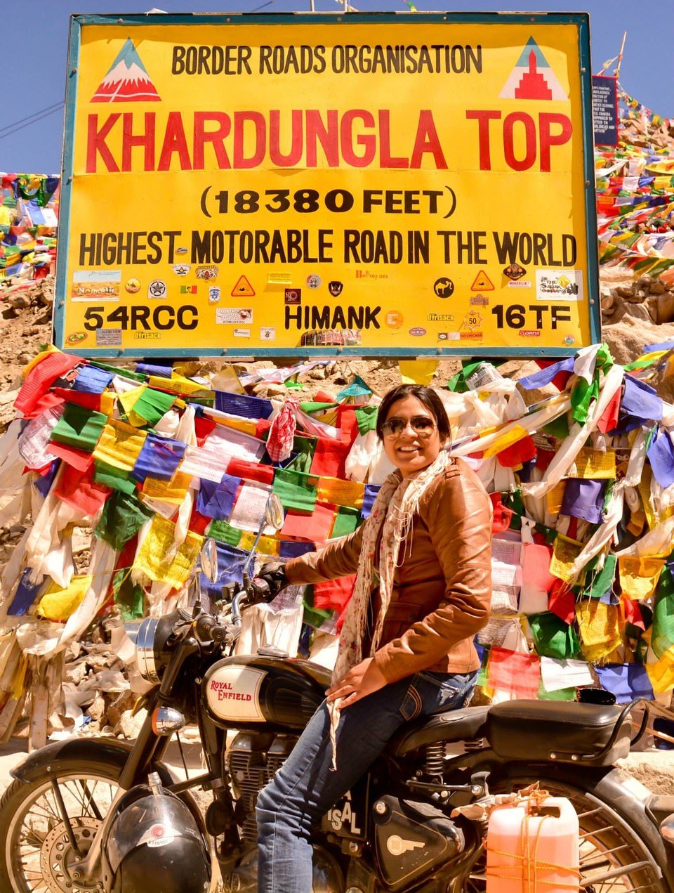 Khardung La - highest motorable road in the world