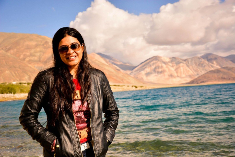 Me at Pangong Lake