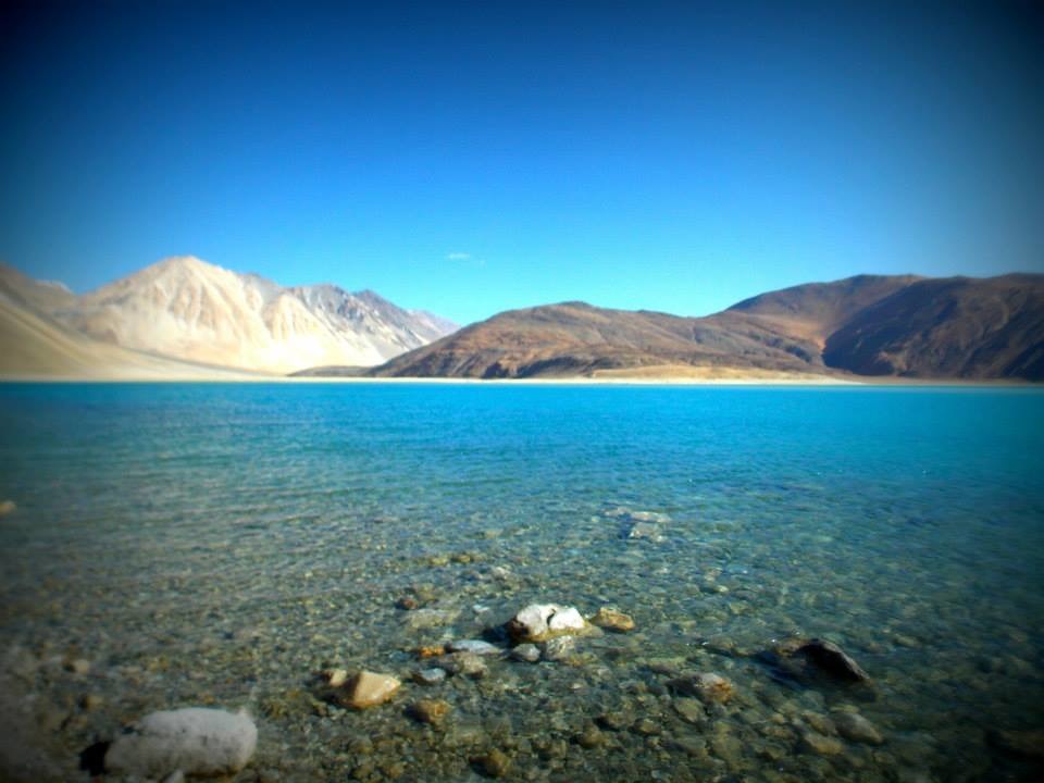 Pangong Tso in its full glory