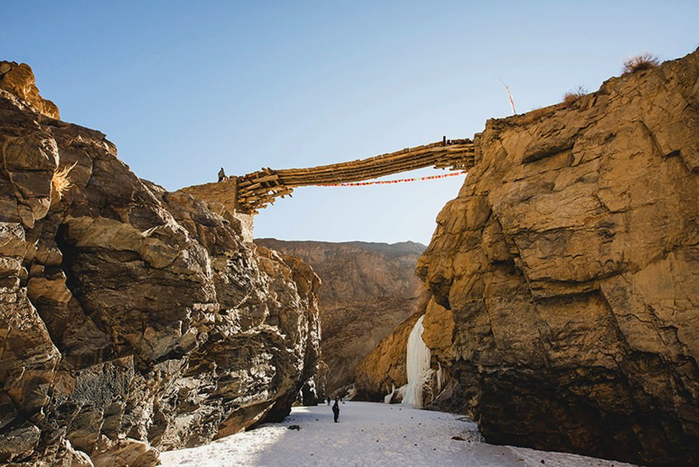 Chadar Trek Nerak Bridge, Nerak Pullu